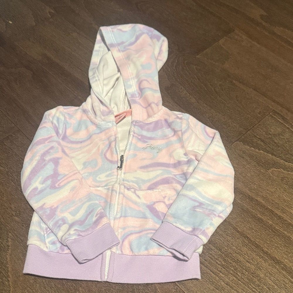 Juicy Couture Kids' Pastel Swirl Hoodie